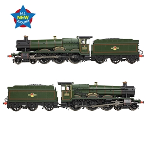 GWR 49XX 'Hall' 4936 'Kinlet Hall' BR Lined Green (Late Crest)