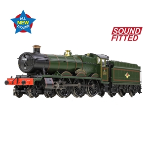 GWR 49XX 'Hall' 4936 'Kinlet Hall' BR Lined Green (Late Crest)