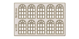 Lasercut Doors, Windows & Parts