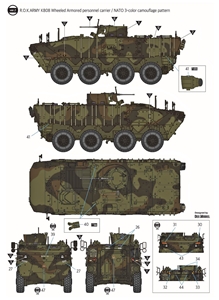 Korean Army K808 Wheeled Armoured Vehicle