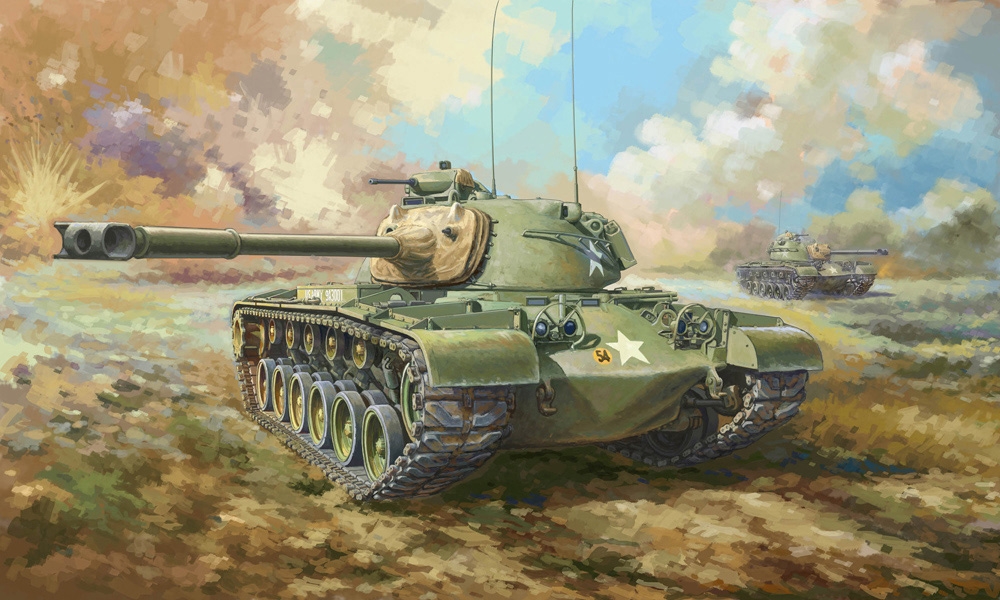 US Army M48A1 Patton  Vietnam War Main Battle Tank