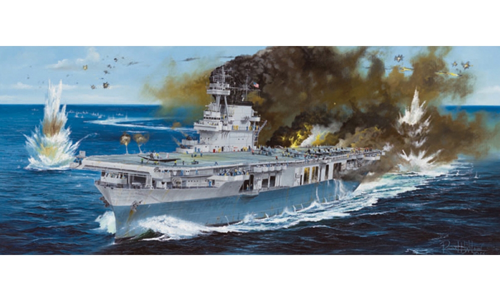 US Navy USS Yorktown CV-5 Aircraft Carrier Ship