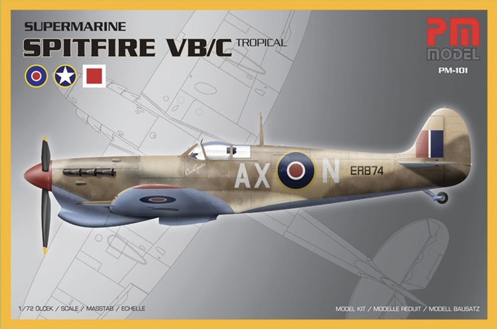 British Royal Air Force Supermarine Spitfire VB/VC Tropical Aircraft