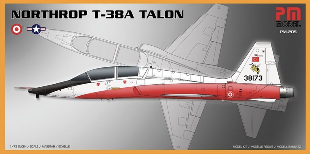 Turkish Air Force Northrop T-38A Talon Jet Trainer Aircraft