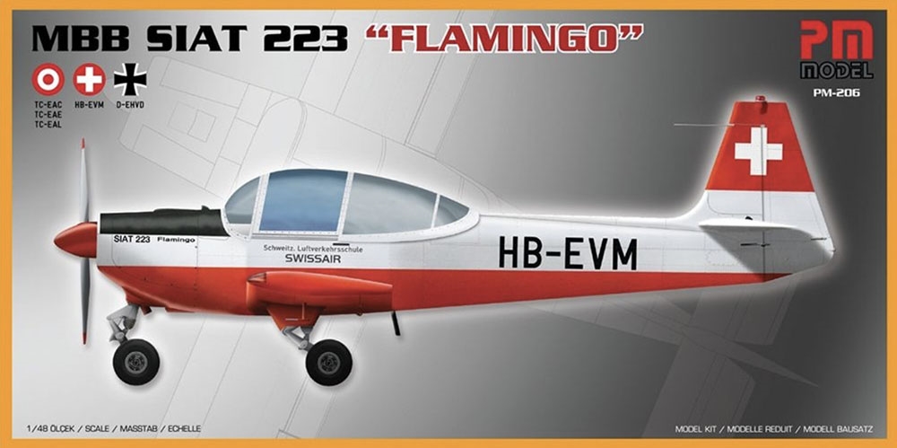 MBB Siat-223 Flamingo Civil Trainer Aircraft