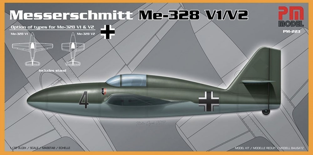 German Air Force Messerschmitt Me 328 V1/V2 Prototype Fighter Aircraft