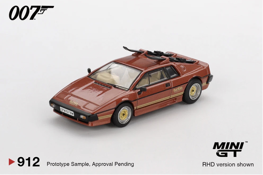 James Bond (For Your Eyes Only Movie) Lotus Esprit Turbo Copper Fire