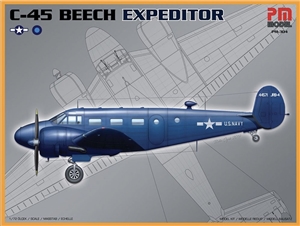 USAAF Beechcraft C-45 Expeditor Trainer Aircraft
