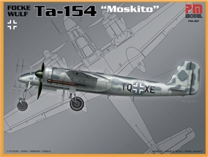 German Air Force Focke Wulf Ta-154 Moskito Night Fighter Aircraft