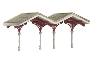 42-0068R - March Station Canopy Red
