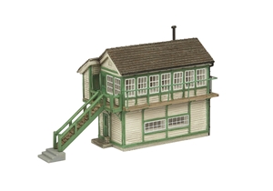 42-0074W - Wroxham Signal Box White & Green