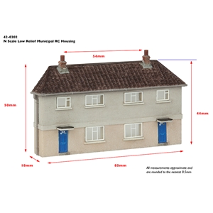 42-0202 Low Relief Municipal Reinforced Concrete Housing DIMS