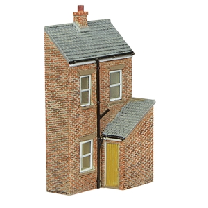 Low Relief Rear Of Terrace - Left Hand, Yellow Door
