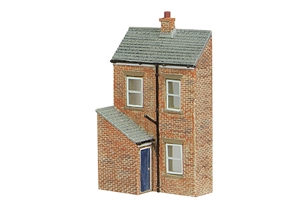 42-0217B Low Relief Rear Of Terrace - Right Hand, Blue Door