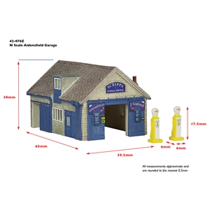 42-076Z Aidensfield Garage Dims