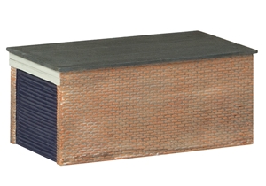 42-084 Flat Roof Garage