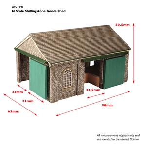 42-170 Shillingstone Goods Shed -Dims