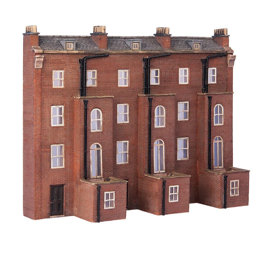 Low Relief Rear of Victorian Tenements