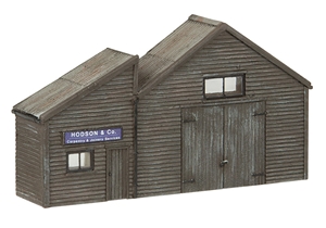 42-268 Low Relief Weather Boarded Warehouse