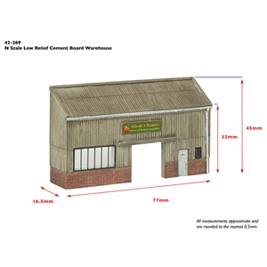 42-269 Low Relief Cement Board Warehouse DIMS