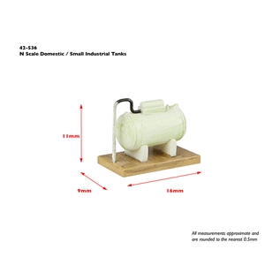 42-536 Two Domestic/Small Industrial Tanks - Dims