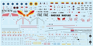 Israeli Air Force Kfir C2/C7 Multirole Fighter Aircraft (AMK)