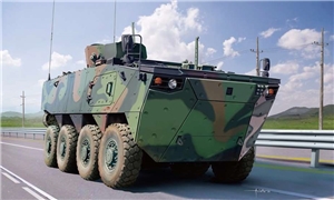 Korean Army K808 Wheeled Armoured Vehicle