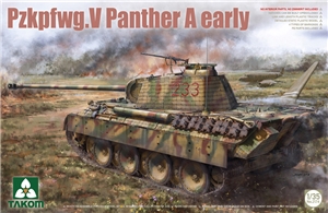 German Army WWII PzKpfw V Panther A Early Medium Tank
