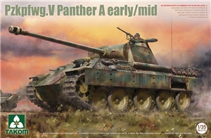 German Army WWII PzKpfw V Panther A Early/Mid Medium Tank