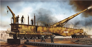 German Army Krupp K5(E) 28cm 'Leopold' Railroad Gun