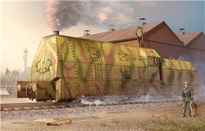 German BR57 Panzerlok Armoured Locomotive