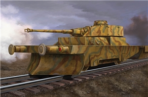 German Panzerjagerwagen (V2) Anti-Tank Railway Wagon