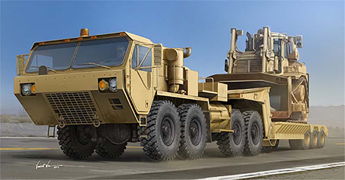 Tractor HEMTT M983A2 その他 with HLJ.com | Semi-Trailer M870A1 with Tractor Hemtt M983A2 USA M870A1 その他