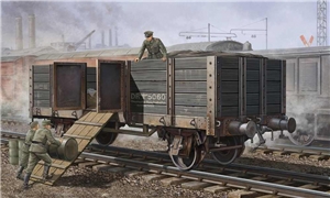 German Railway Gondola Car (High Sides)