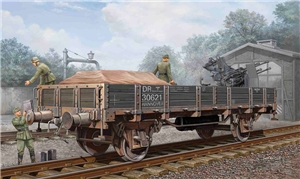 German Railway Gondola Car (Low Sides)