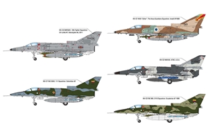 Israeli Air Force Kfir C2/C7 Multirole Fighter Aircraft (AMK)