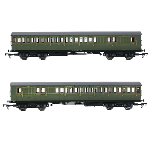 LBSCR 54ft 'Isle of Wight' 4-Coach Pack SR Maunsell Green