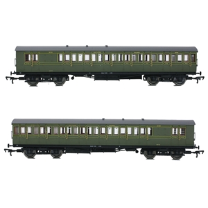 LBSCR 54ft 'Isle of Wight' 4-Coach Pack SR Maunsell Green