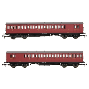 LBSCR 54ft 'Isle of Wight' 4-Coach Pack BR Crimson