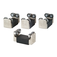 HO/On30 E-Z Riders with Ball-Bearing Rollers (4/Pack)