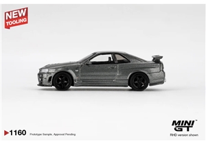 Nissan Skyline GT-R Dark Metal Grey (Nismo BNR34 CRS Version) (RHD)