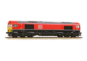 Class 66/0 66124 DB Cargo Red