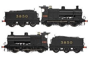 MR 3835 (4F) with Johnson-Deeley Tender 3850 LMS Black (MR Numerals)
