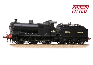 MR 3835 (4F) with Fowler Tender 43892 BR Black (British Railways)