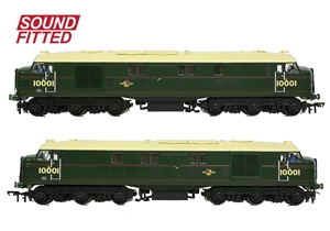 LMS 10001 BR Lined Green (Late Crest)