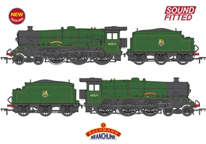 LMS Jubliee w/Riveted Tend. 45671 'Prince Rupert' BR Lined Green (E/E)