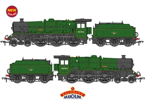 LMS Jubilee w/Fowler Tender 45704 'Leviathan' BR Lined Green (L/C)
