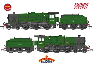 LMS Jubilee w/Fowler Tender 45704 'Leviathan' BR Lined Green (L/C)
