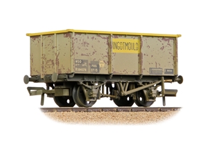 BR 27T MSO Steel Tippler BR Grey & Yellow 'INGOTMOULD' [W]