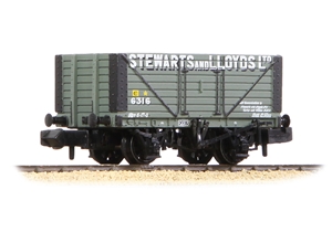 8 Plank Wagon Fixed Ends 'Stewarts & Lloyds Ltd' Grey